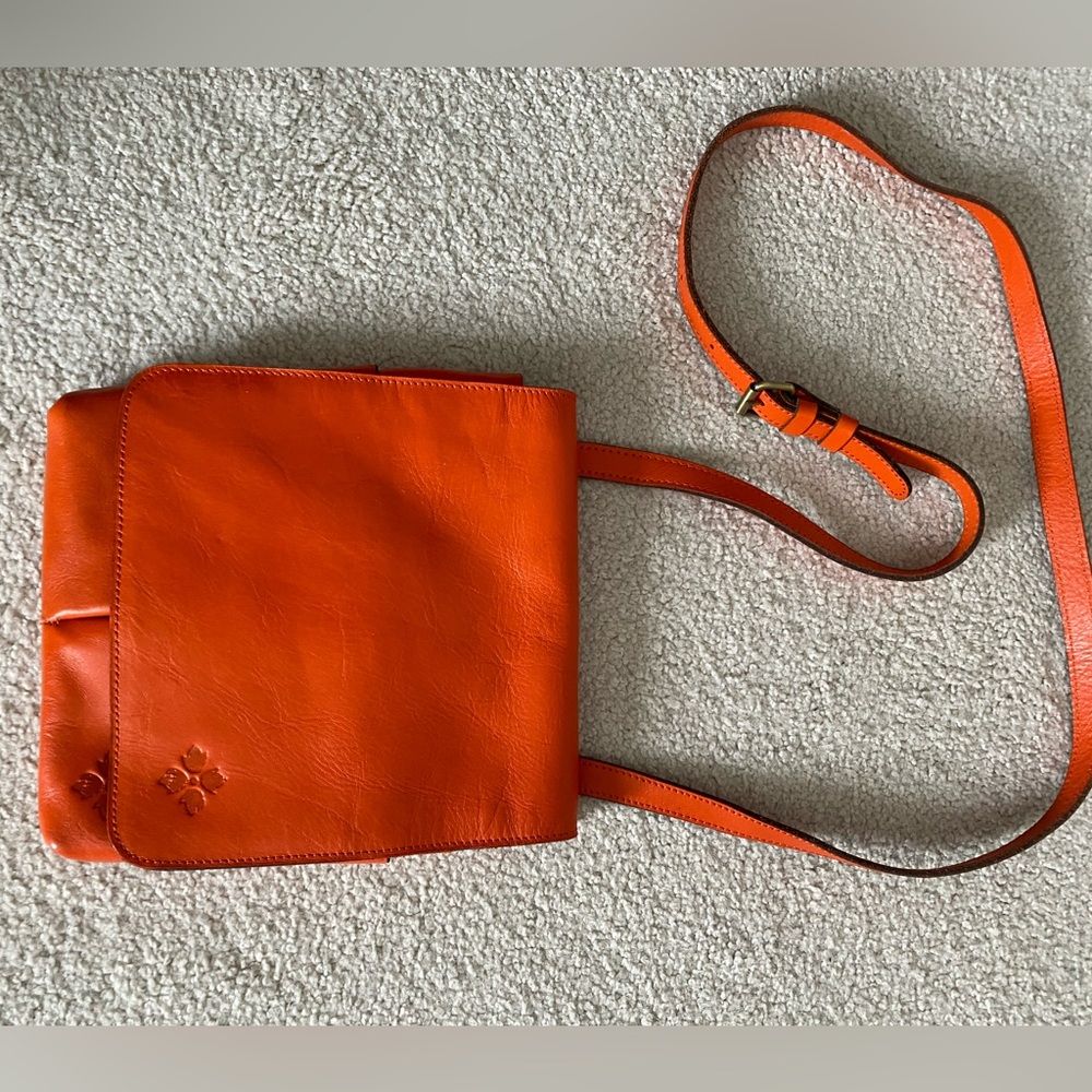 Patricia Nash Orange Crossbody Bag